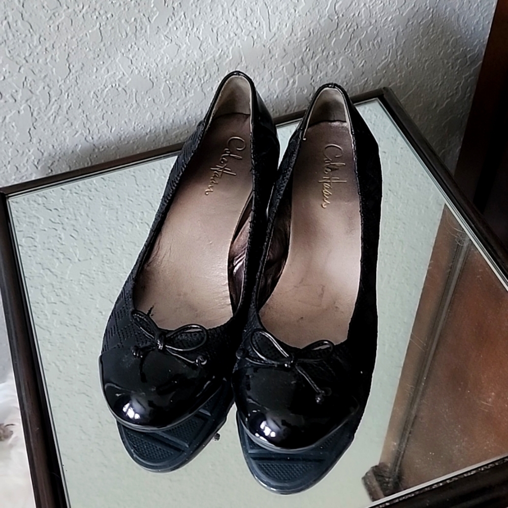 Cole Haan Nike Air Round Toe Wedge Soze 9